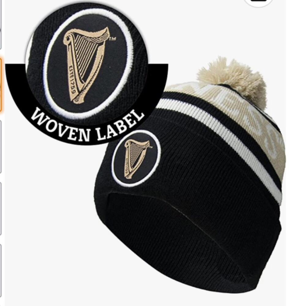 Guinness Pom Beanie